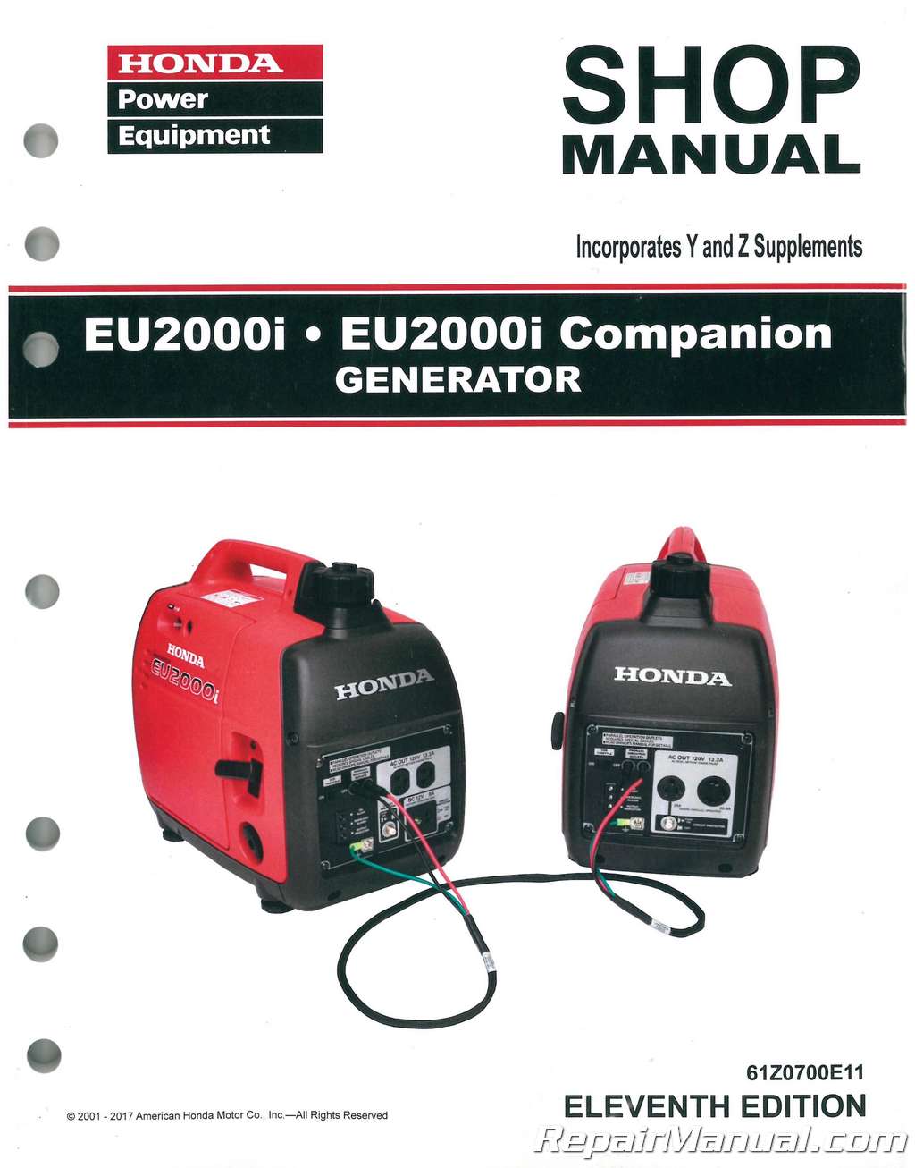 honda ex5500 service manual